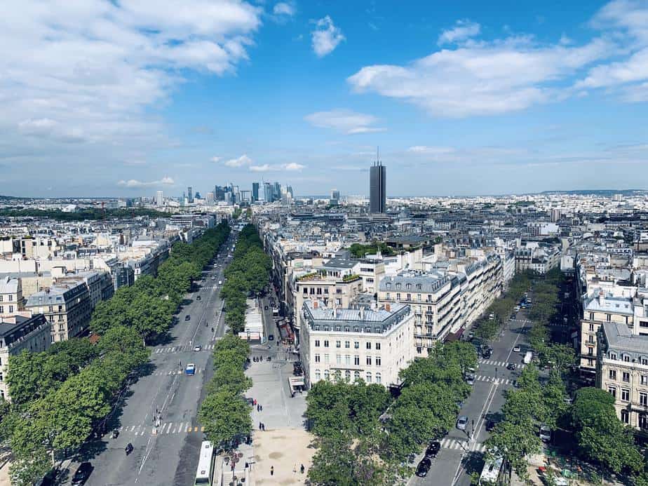 Visit the Champs Elysees in Paris