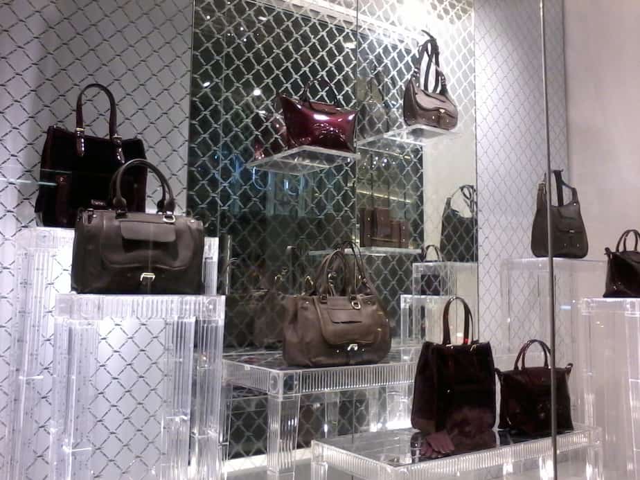Luxury bags store