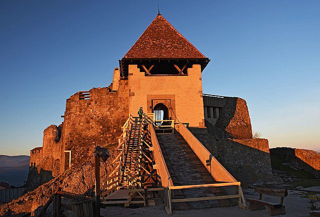 A picture of Visegrád castle