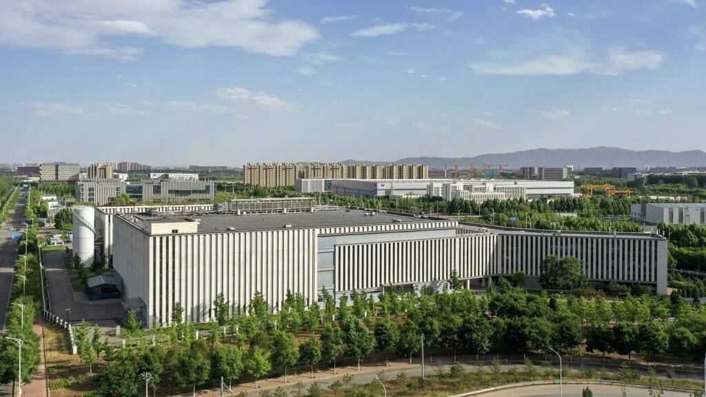 The data center of CNPC in Changping district.