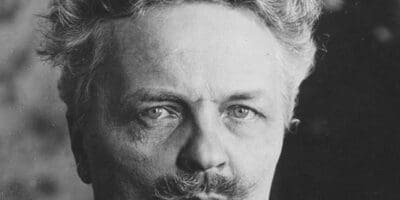 Photograph of August Strindberg